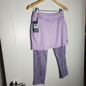 K-Swiss Skirt Capri Pastel Lilac/Lilac Yarn Dye Small
